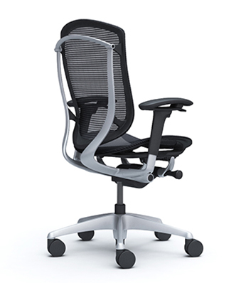 QUICK SHIP Okamura Contessa 2 Task Chair - Black