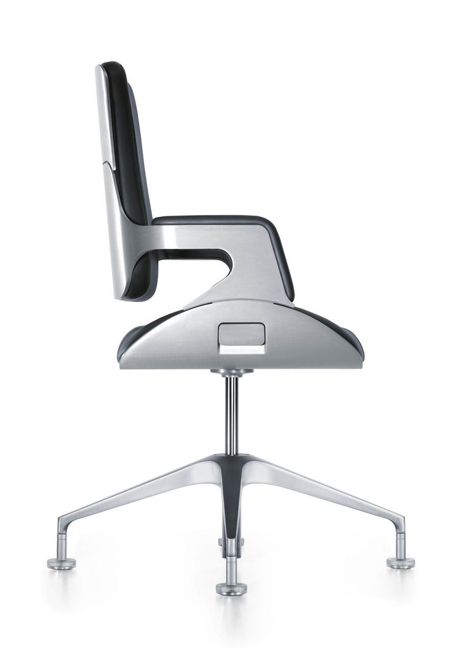 Interstuhl Silver Conference Chair 151S - Side View