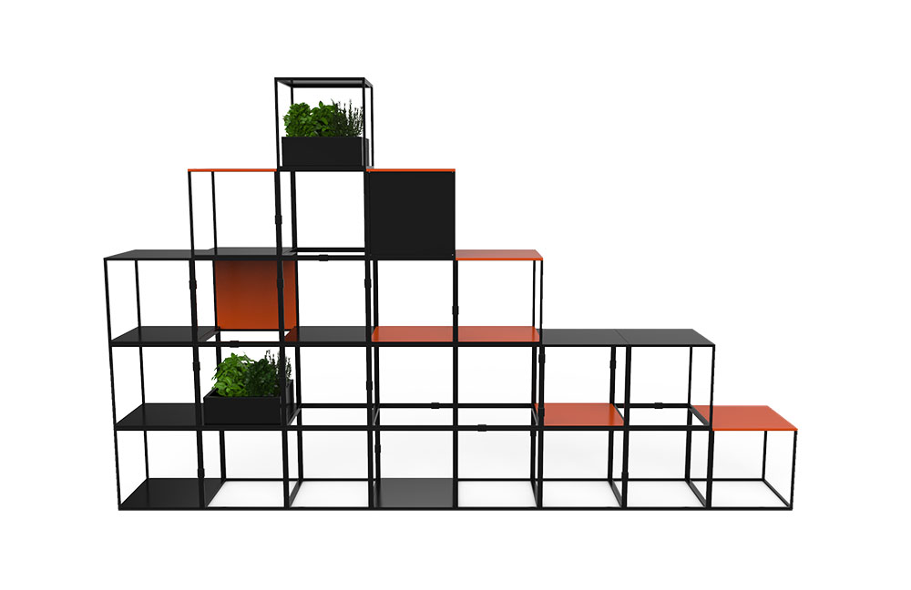 Rawside Cage Modular Shelving