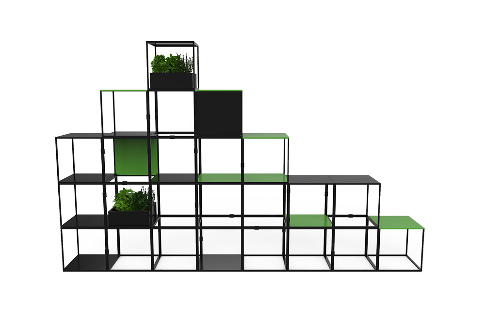Rawside Cage Modular Shelving