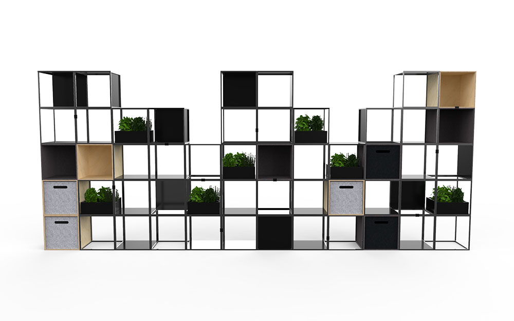 Rawside Cage Modular Shelving