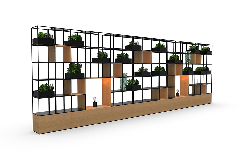 Rawside Cage Modular Shelving