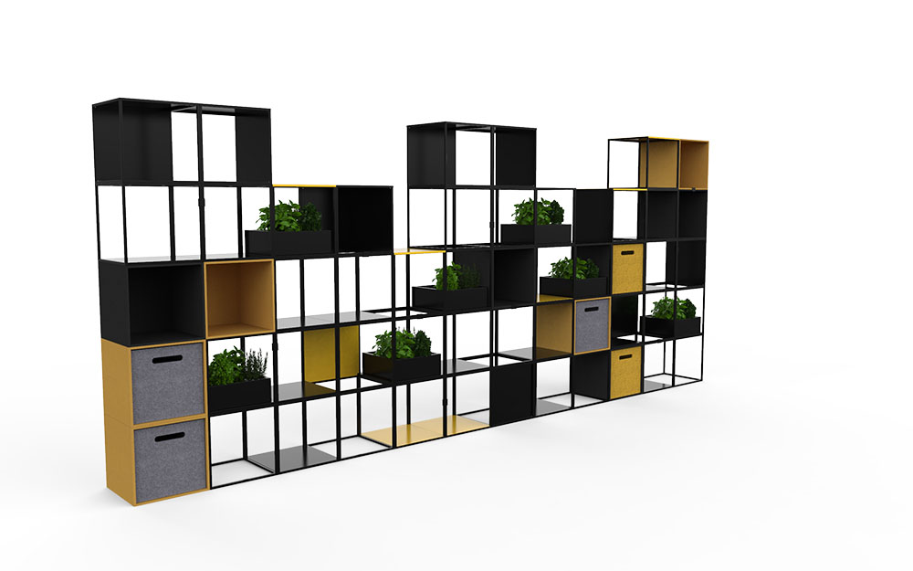 Rawside Cage Modular Shelving