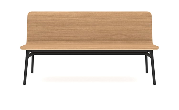 Allermuir Axyl Bench - Oak Veneer