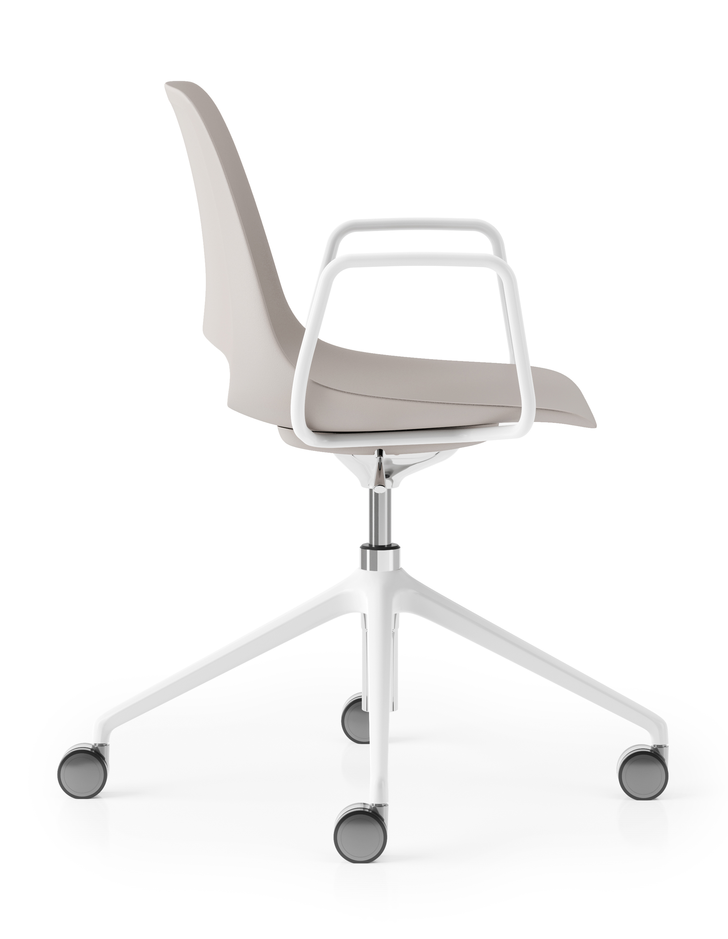 Boss Design Saint Chair - 4 Star Height Adj. Base With Armrests