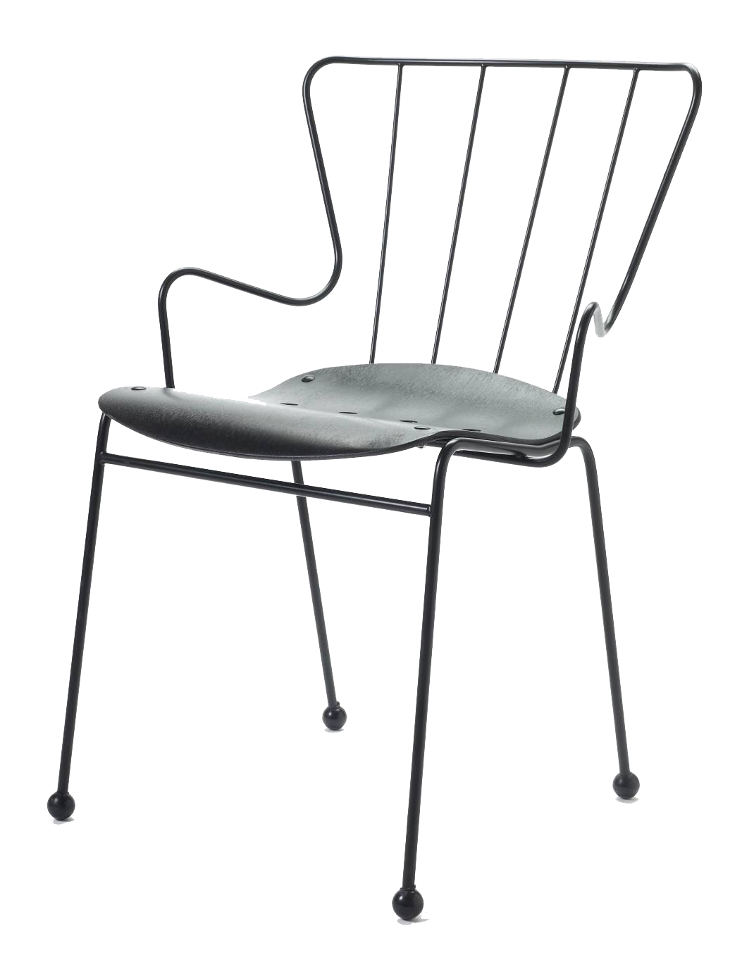 Ernest Race Antelope Chair - Oak Veneer (Indoor)