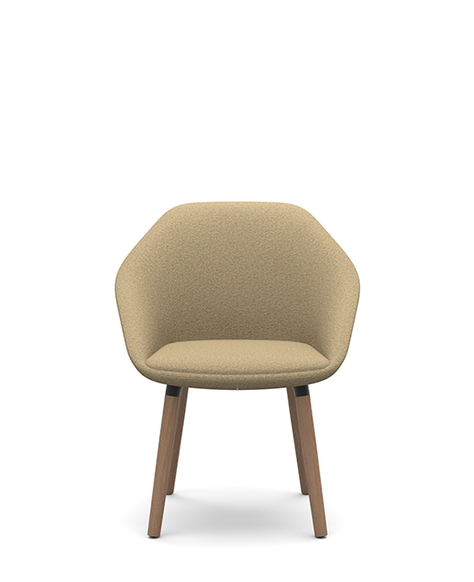 Allermuir Famiglia Wood Leg Chair
