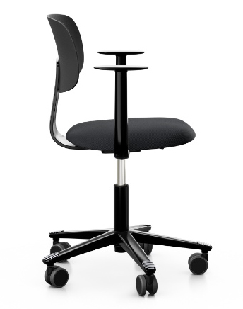 HAG Tion 2140 Task Chair - Upholstered Seat / Plastic Back