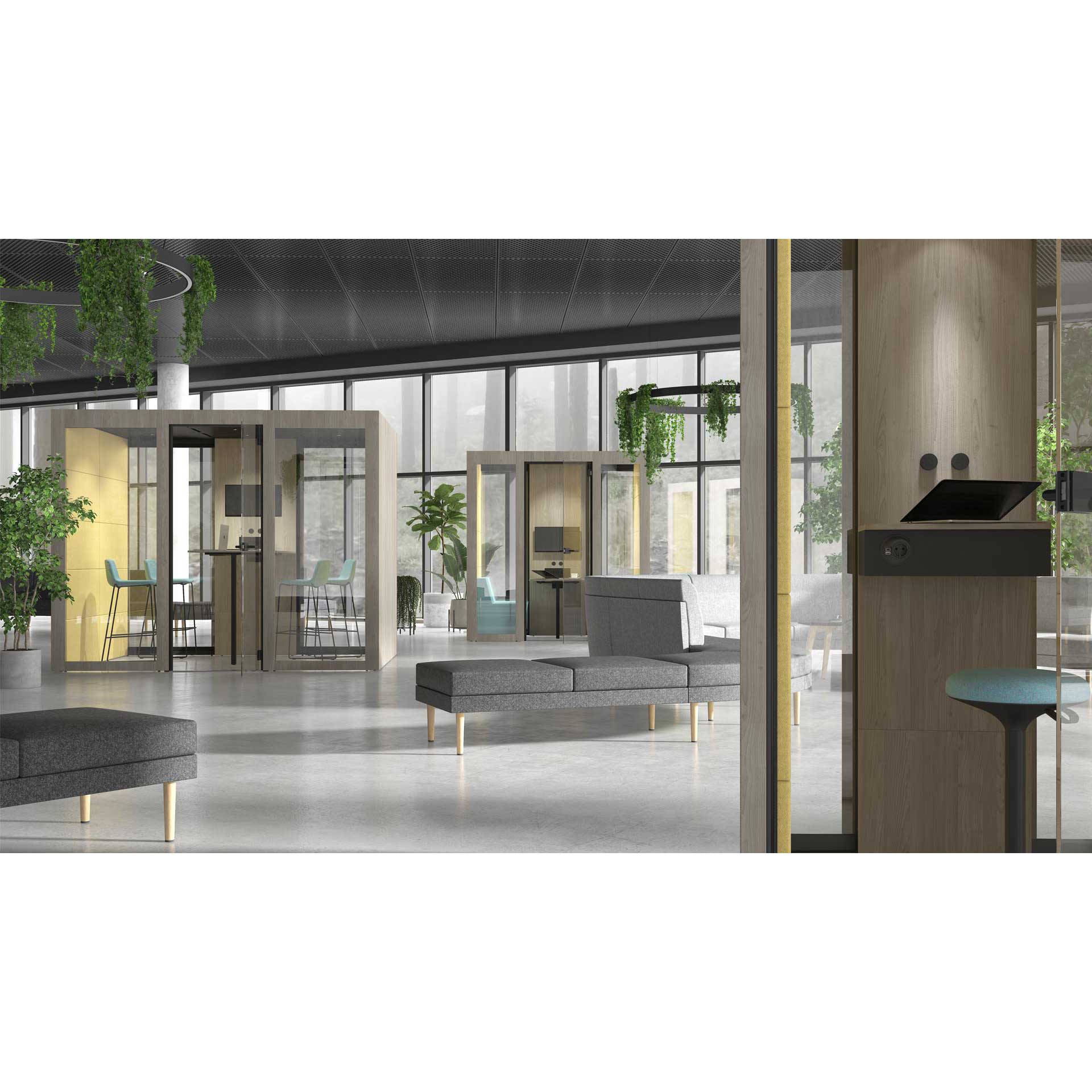 Narbutas Silent Room Large Pods in Office