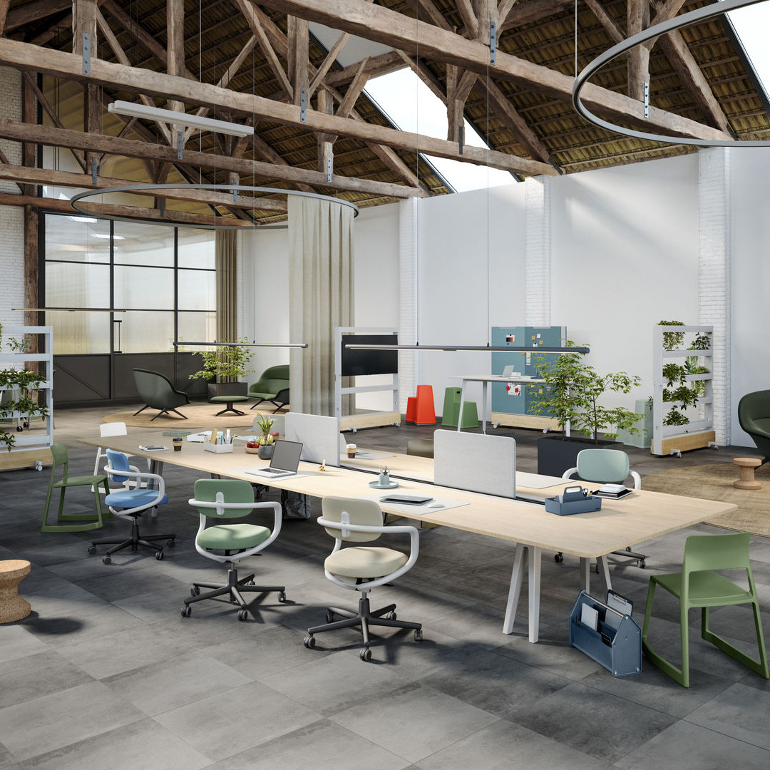 Vitra Joyn 2 Platform Table Workplace