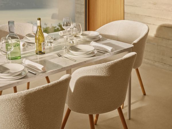 Mikado Chair by Vitra shown in Dining room . Mikado with wooden leg detail