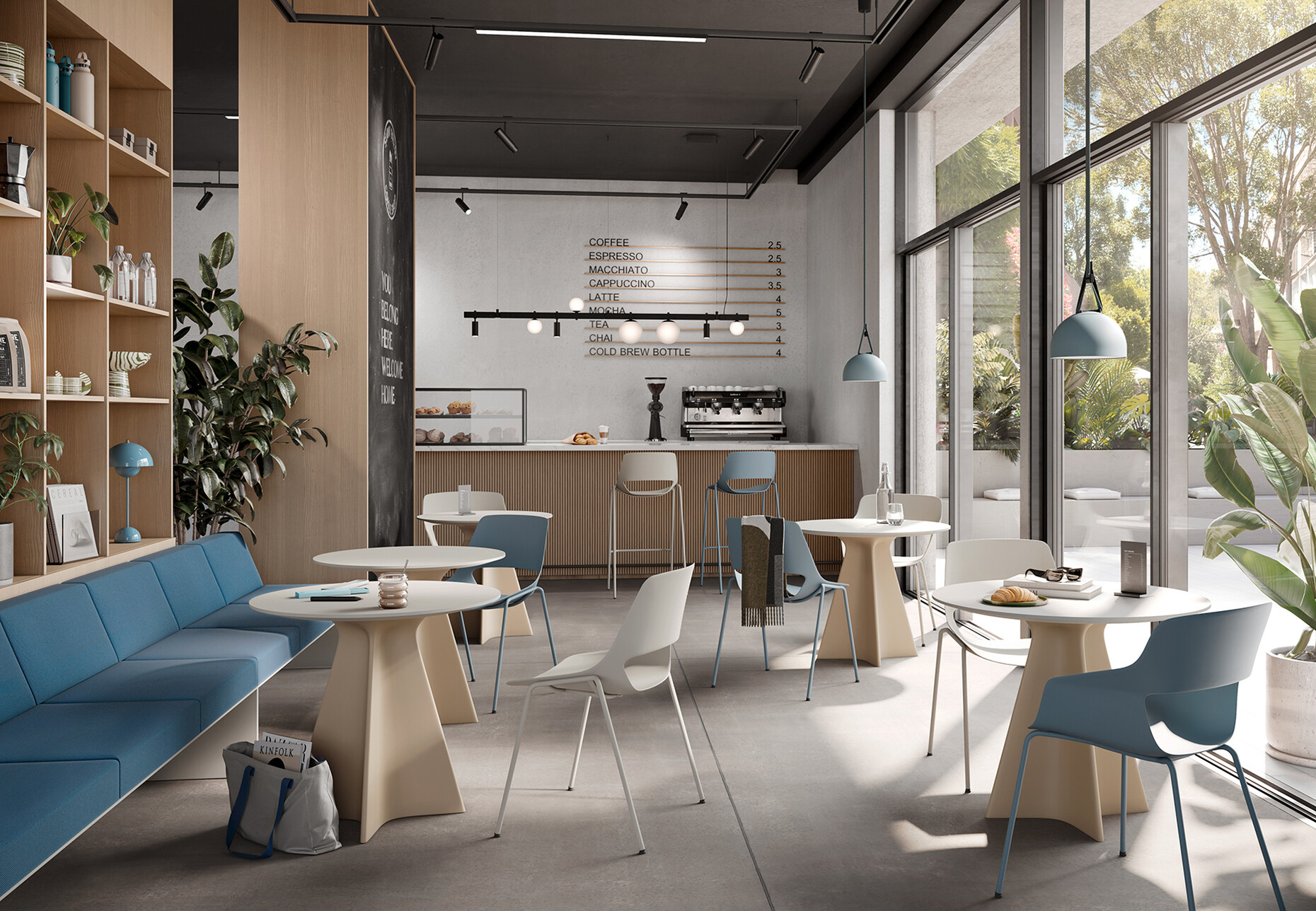 Brunner Wave Meeting Table