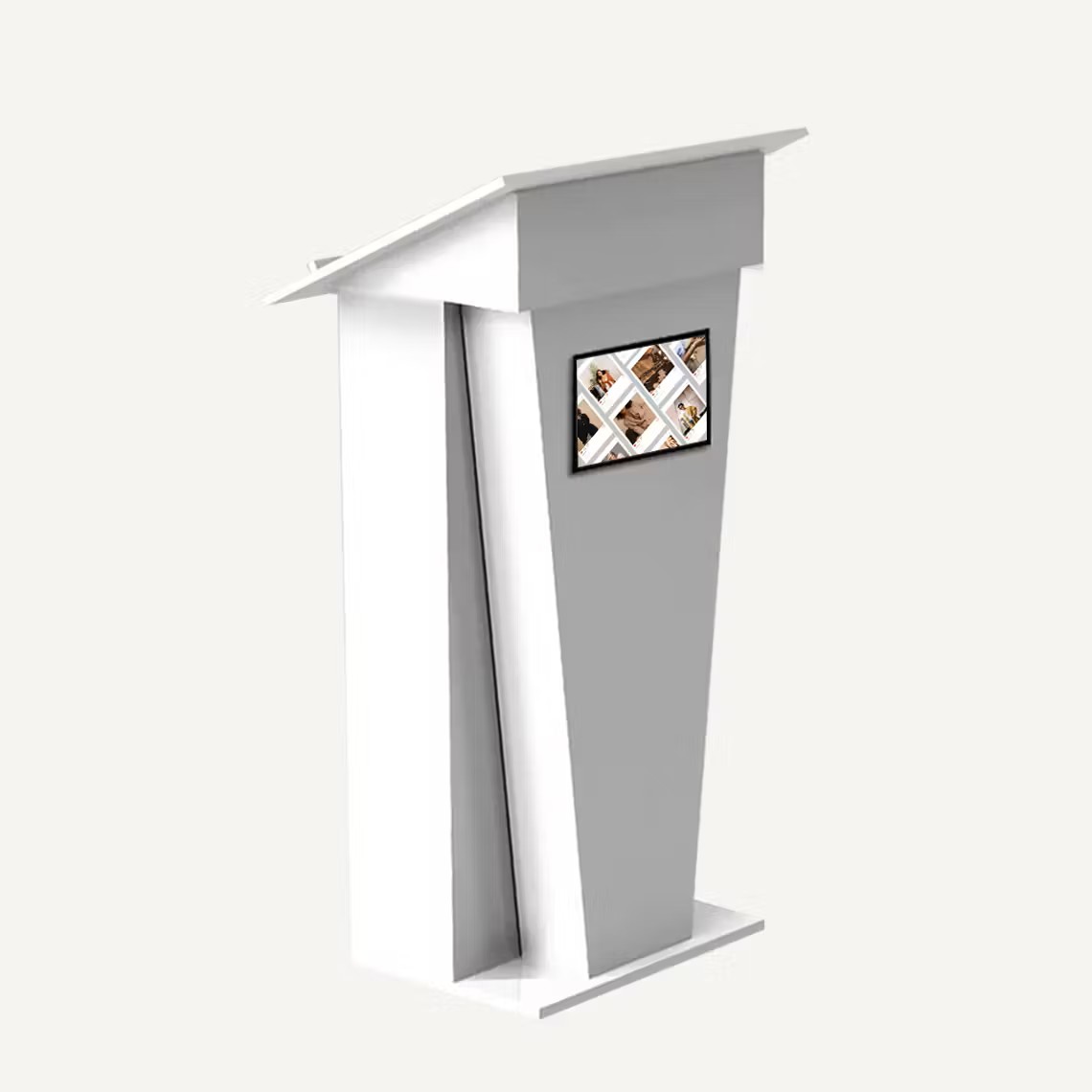 Illuminated Lectern with Digital Screen