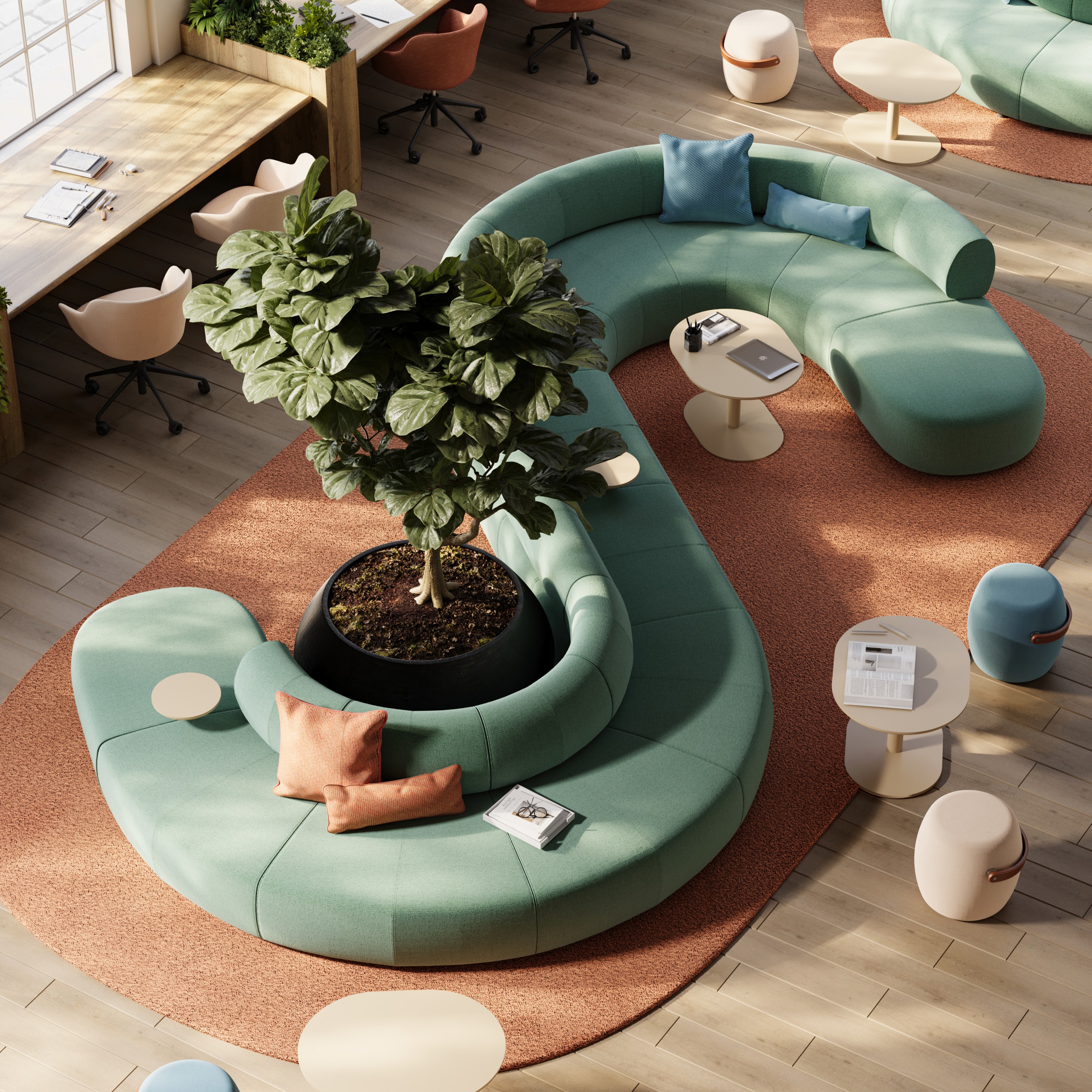 Connection Terrain - Modular Seating System (S)