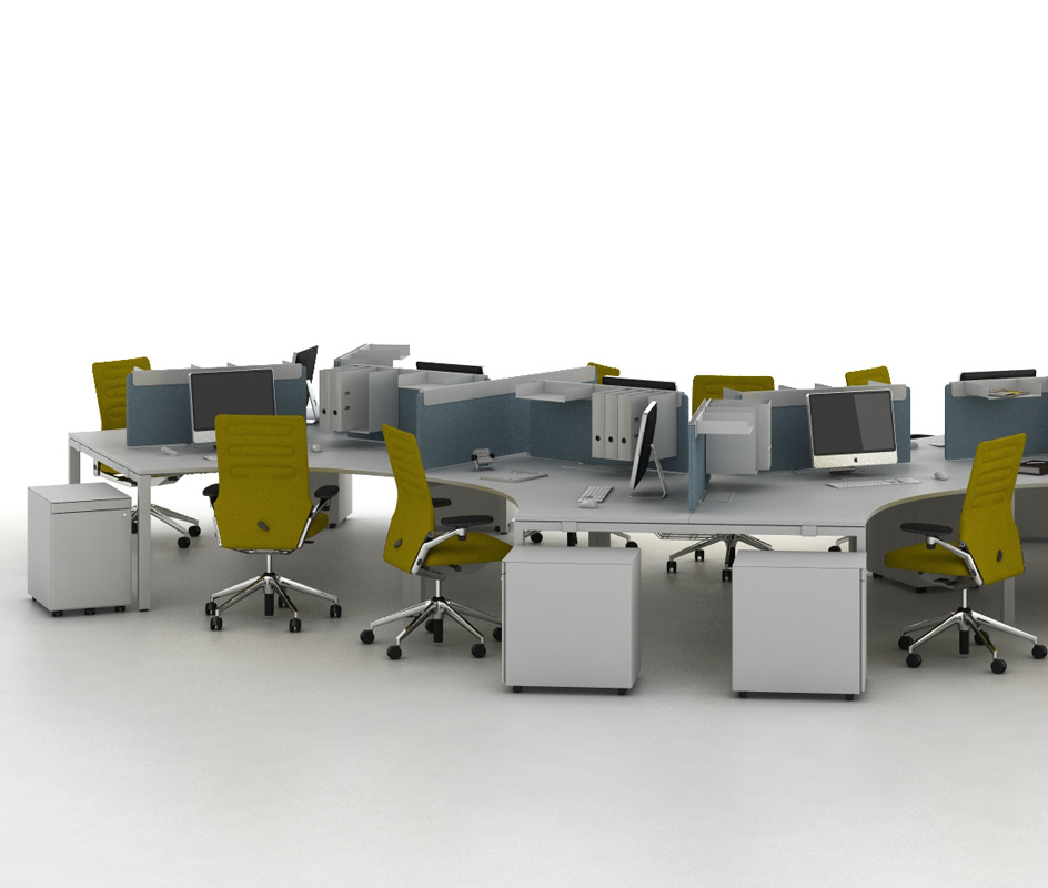 Vitra Workit Bench desking for London, Essex, Surrey, Kent and Around.