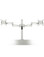 Metalicon Pole Mounted Dual Monitor Arm White