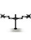 Metalicon Pole Mounted Dual Monitor Arm Black