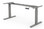 Quick Ship Sit Stand Desks Frame Silver