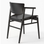 Fritz Hansen N01 Chair Black Lacquered Oak Back