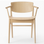 Fritz Hansen N01 Chair Beech Front