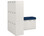 Simplicity Convergence Change Station - 16x Medium Lockers & Seating