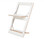 Ambivalenz Flapps Folding Chair - White, Open