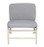 Ercol Von Chair Grey Fabric - Front View