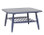 Ercol Von Magazine Table Blue - Front Angle View