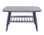 Ercol Von Magazine Table Blue - Side View