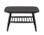 Ercol Von Magazine Table Black - Side View