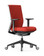 Actiu Stay Task Chair - Tex Upholstered Mesh Back - With Armrests