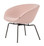 Fritz Hansen Pot Lounge Chair By Arne Jacobsen - Gabriel Capture 5801 Pink