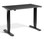 Mini Electric Height Adjustable Desk - Black Frame - Graphite Top