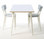 Ernest Race BA Table - Square - With BA3 Chairs