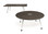 Orangebox Pars Round and Rectangle Meeting Table