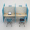 Elite Oases 4 Person Workstation