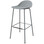 Allermuir Kin Stool Crayon Grey Powder Coat