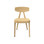 Quadrifolgio Compasso Wooden Chair