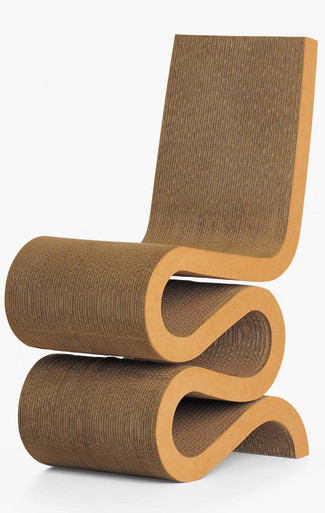 Vitra Wiggle Side Chair by Frank Gehry, 1972