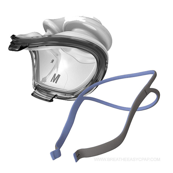 AirFit P10 CPAP Nasal Pillow Mask - without headgear (62922) + AirFit P10 Headgear - One size fits all (62935)
Please see below

Product Features

Nasal pillow masks can be a great investment for sleep apnea patients who prefer less coverage but dont want to sacrifice a pleasant fit. The AirFit P10, manufactured by ResMed, is an excellent option, providing the soft sensation of plush nasal pillows along with a straightforward design and the newest updates in exhaust diffusion for a CPAP experience that is gentle, smooth, and dependable.

Features

    Light and Open Quality
    Deluxe Nasal Pillows
    Sophisticated QuietAir Vents


Light and Open Quality

Fed up with wrangling bulky frames into place and dealing with cumbersome extra pieces of equipment? The intuitive design of the AirFit P10 makes therapy not only tolerable, but convenient as well. Once you feel the breeze on your face from the AirFit P10s open and clear quality, youll never want to go back to other stuffy masks again. This mask seems to hover over your features, eliminating many of the agitations that other masks can cause. While some patients complain about too much pressure over the bridge of their noses, or unsightly dents and scratches that make them embarrassed to go about their days, the AirFit P10 promotes minimal contact. This mask rests lightly on your head without going light on the therapy airflow.

Deluxe Nasal Pillows

The AirFit P10 supplies patients with a deluxe nasal pillow that absorbs impact from your tossing and turning and affords your nose a truly luxurious experience. What good is a seal if it forces you to freeze in one awkward pose all night long? ResMed believes that effective therapy doesnt have to mean an immobile patient, which is why theyve made the nasal pillow to be extra adaptable. The pillows stems bend easily, shortening and lengthening as you turn to make sure therapy air reaches you at all times and in all sleep positions. To assist you in procuring the perfect fit, the pillows include a size indicator and clearly marked L and R sides. Small, medium, and large sizes of pillows are available.

Sophisticated QuietAir Vents

ResMed has revamped its conventional ventilation system to provide customers with an exhaust port that is unlike anything theyve previously used. Prepare to be awed and amazed with the degree of silence the AirFit P10 attains, thanks to its new QuietAir vents. Never satisfied with good enough, ResMed pushes boundaries to invent a sophisticated exhalation system constructed from mesh. This netlike membrane increases mask diffusion power. Air is shuttled through the tiny holes, diluting the airstream for less noise and draft. The AirFit P10 is so quiet, you may forget youre even wearing a mask.

This Product Includes¦

     Mask
      3 - Pairs Nasal Pillows (S, M, L)

 
Resmed AirFit P10 Headgear (62935)

The ResMed P10 headgear features a split-strap design that reduces contact with the face for maximum comfort during use. The QuickFit headgear fits on the patient without requiring any further adjustment features. Spreading the back straps creates a looser fit, while putting them closer together makes for a tighter fit. The headgear features nylon straps that make installing the nasal pillows quick and easy. Comes in blue or pink.