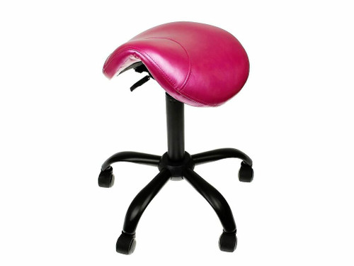 Professional - Saddle Stool - Candy Pink
