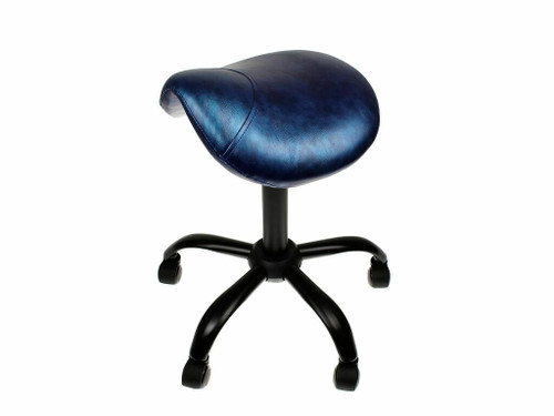 Professional - Saddle Stool - Ink Blue