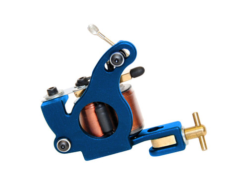 Micky Sharpz - MkIV Custom Telephone Dial - Tattoo Machine - All-Round - Blue