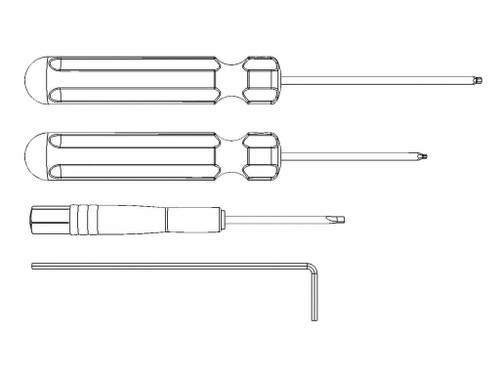 Ink Machines - Dragonfly X2 / Stingray X2 - Part No. 90 - Precision Tool Kit