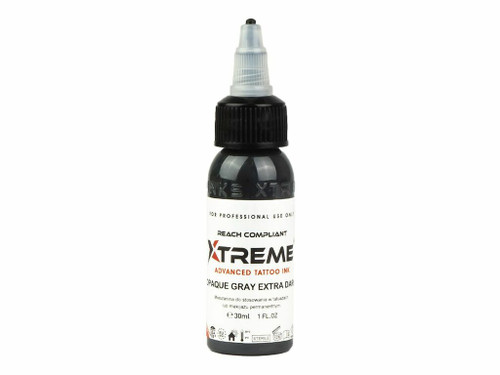 Xtreme Ink - Opaque Grey - Extra Dark - 30 ml / 1 oz