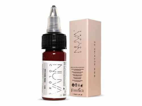 Nuva Colors - Lip - 155 Wicked Red - 15 ml / 0.5 oz