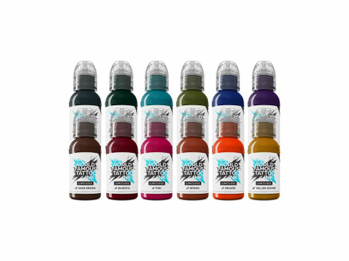 World Famous Limitless - Jay Freestyle Colour Set - 12 x 30 ml / 1 oz