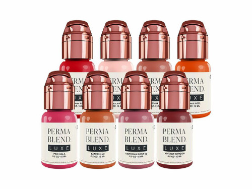 Perma Blend Luxe - Pucker-Up Buttercup Set - 8 x 15 ml / 0.5 oz