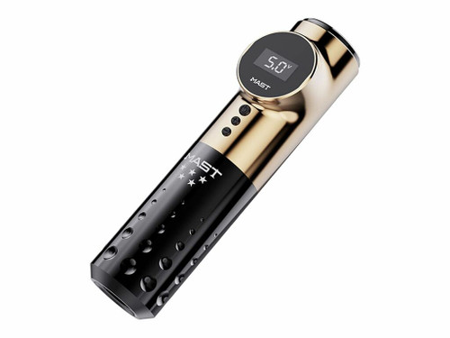 Dragonhawk - Mast Archer Pro - Wireless Tattoo Machine - Gold