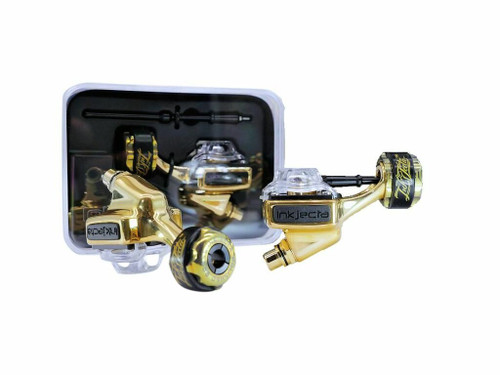 Inkjecta - Flite Nano Elite - Tattoo Machine - Polished Brass